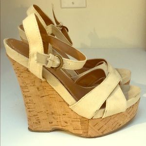 Tan wedges
